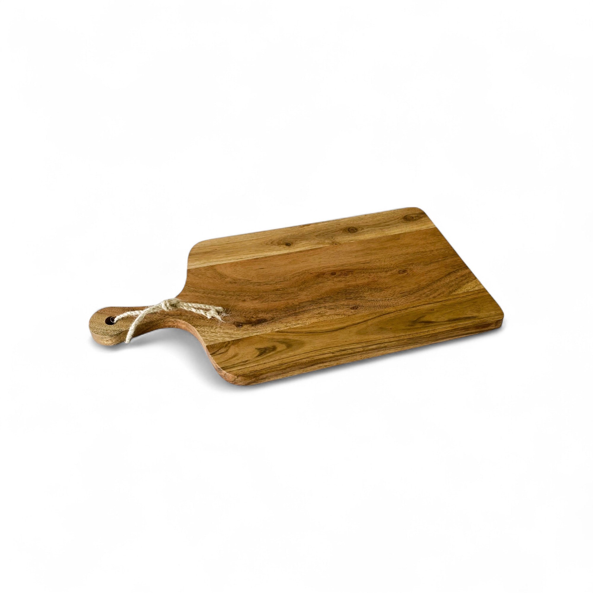 Premium Acacia Wood Chopping Board – 16x8 Inch | Durable Cutting & Serving Board with Handle