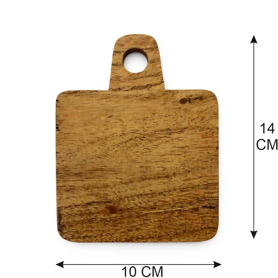 Wood Tea Coasters Set