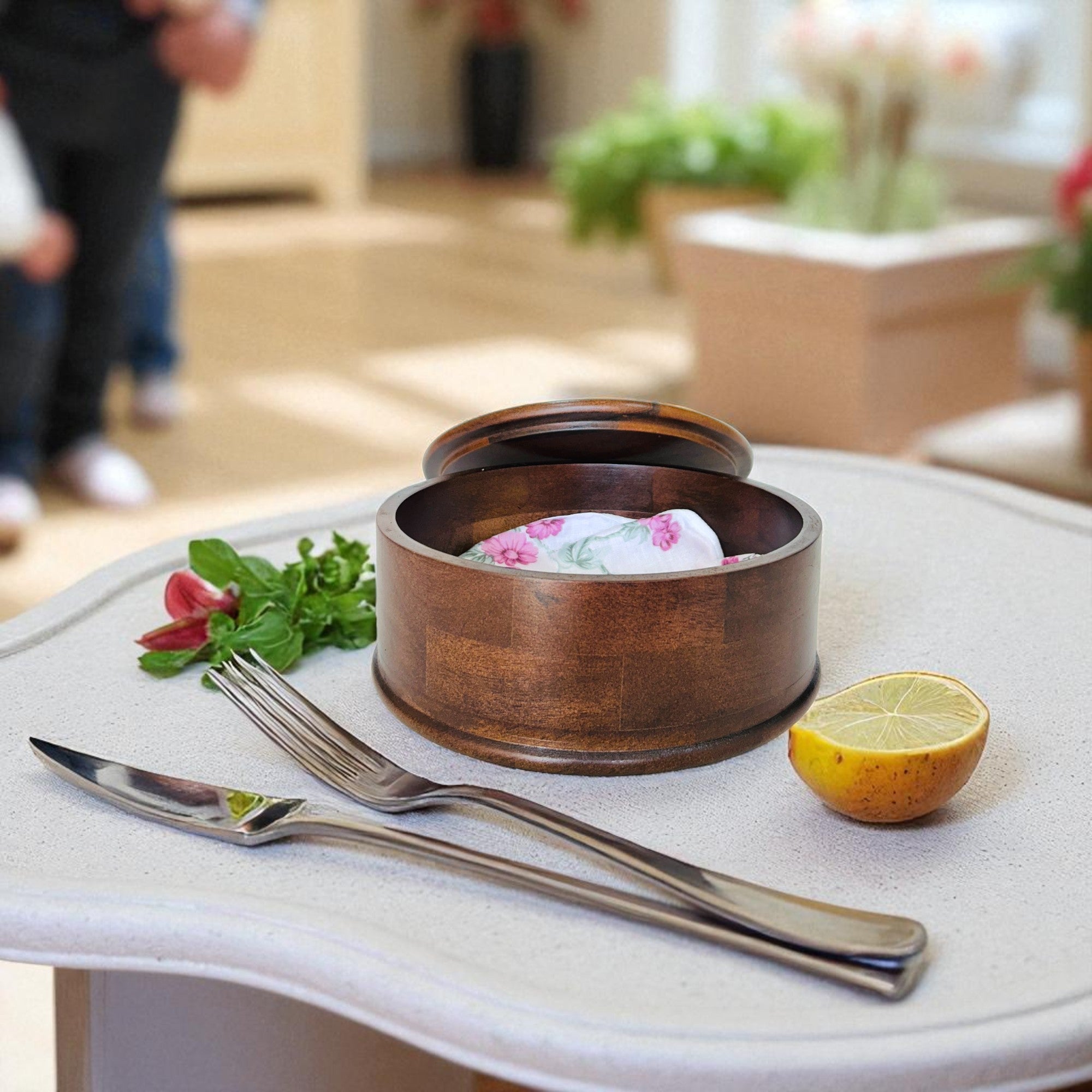 Wooden Chapati Box – Classic Casserole